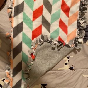 Dog or cat double fleece blanket